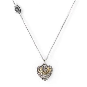 Juicy Couture Wish- Pave Heart Necklace